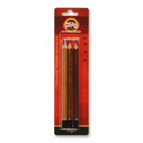 Ołówki grafitowe KOH-I-NOOR - zestaw