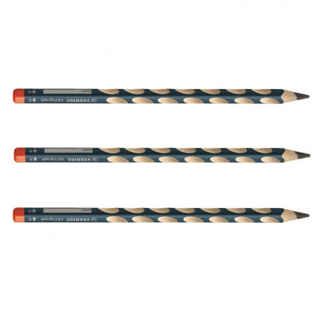 Ołówek z wypustkami STABILO Easy Graph 3 sztuki